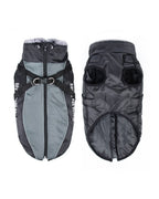 Varm regnjacka för stora hundar – vind- och vattentät med reflexer