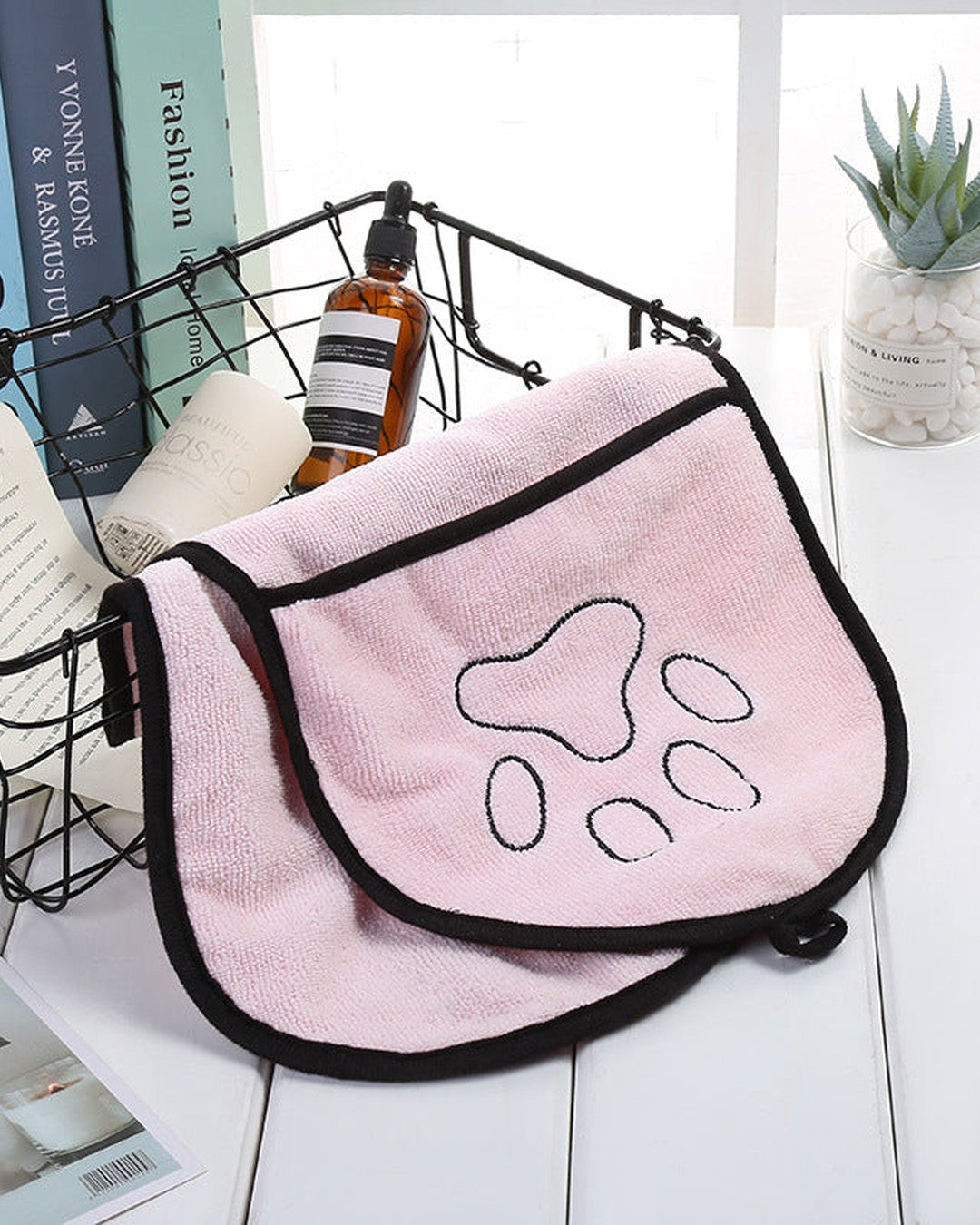 Torkhandduk med handfack – mikrofiber som suger upp vätan