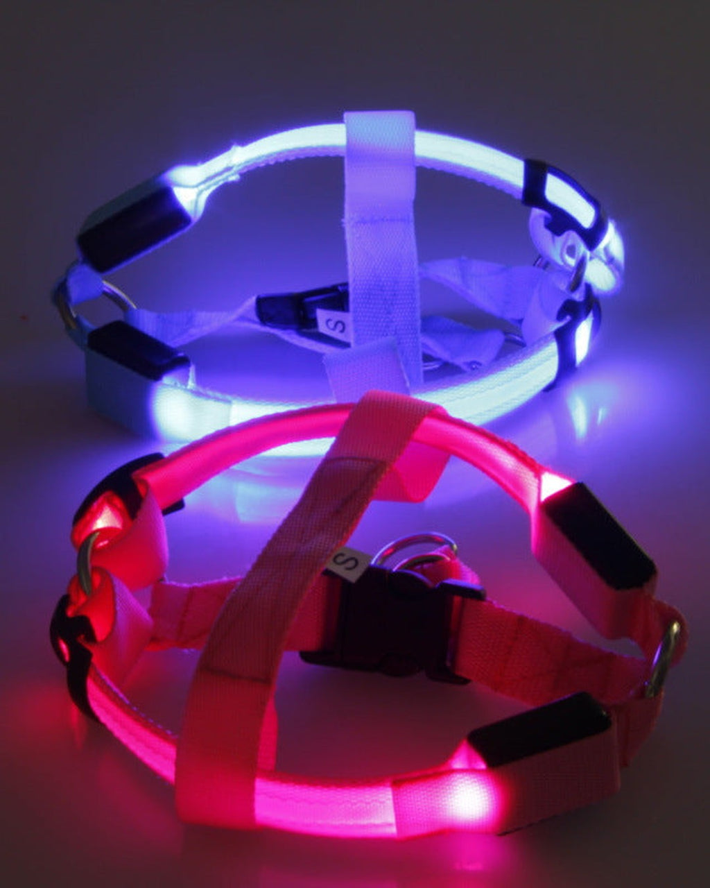 LED-sele som lyser i mörkret – USB-laddning