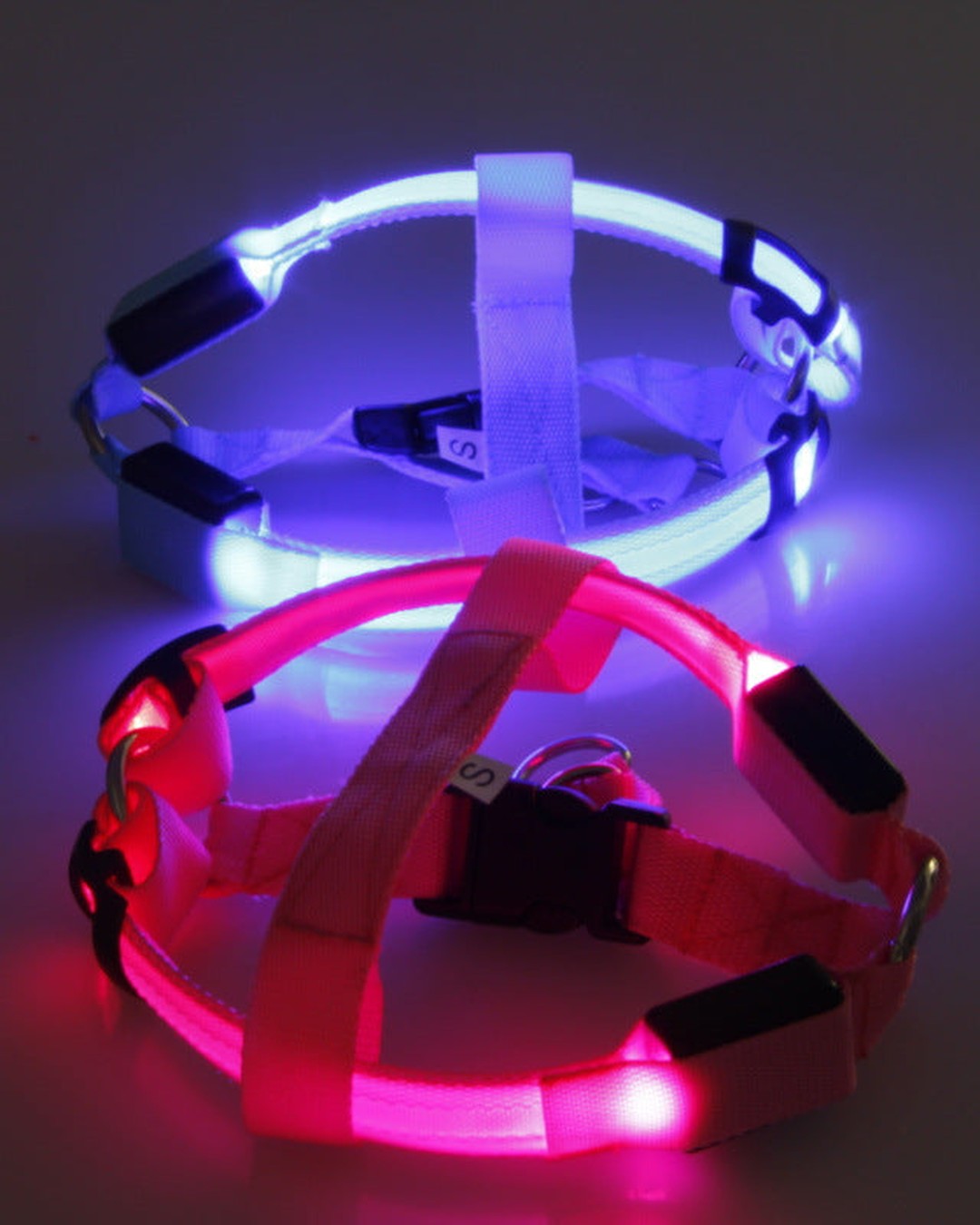 LED-sele som lyser i mörkret – USB-laddning