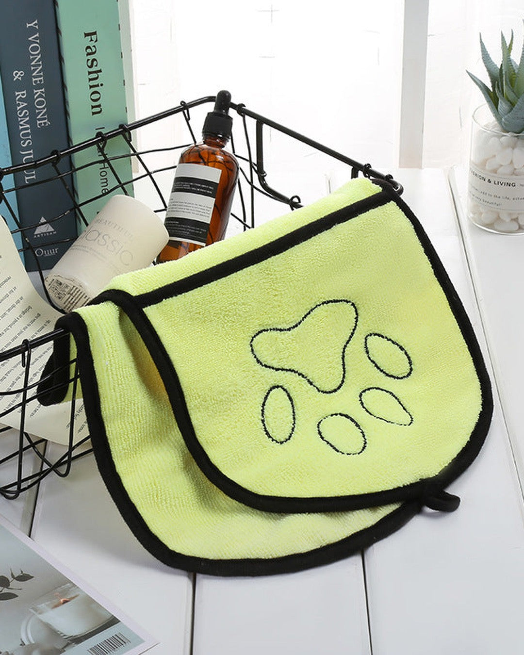 Torkhandduk med handfack – mikrofiber som suger upp vätan