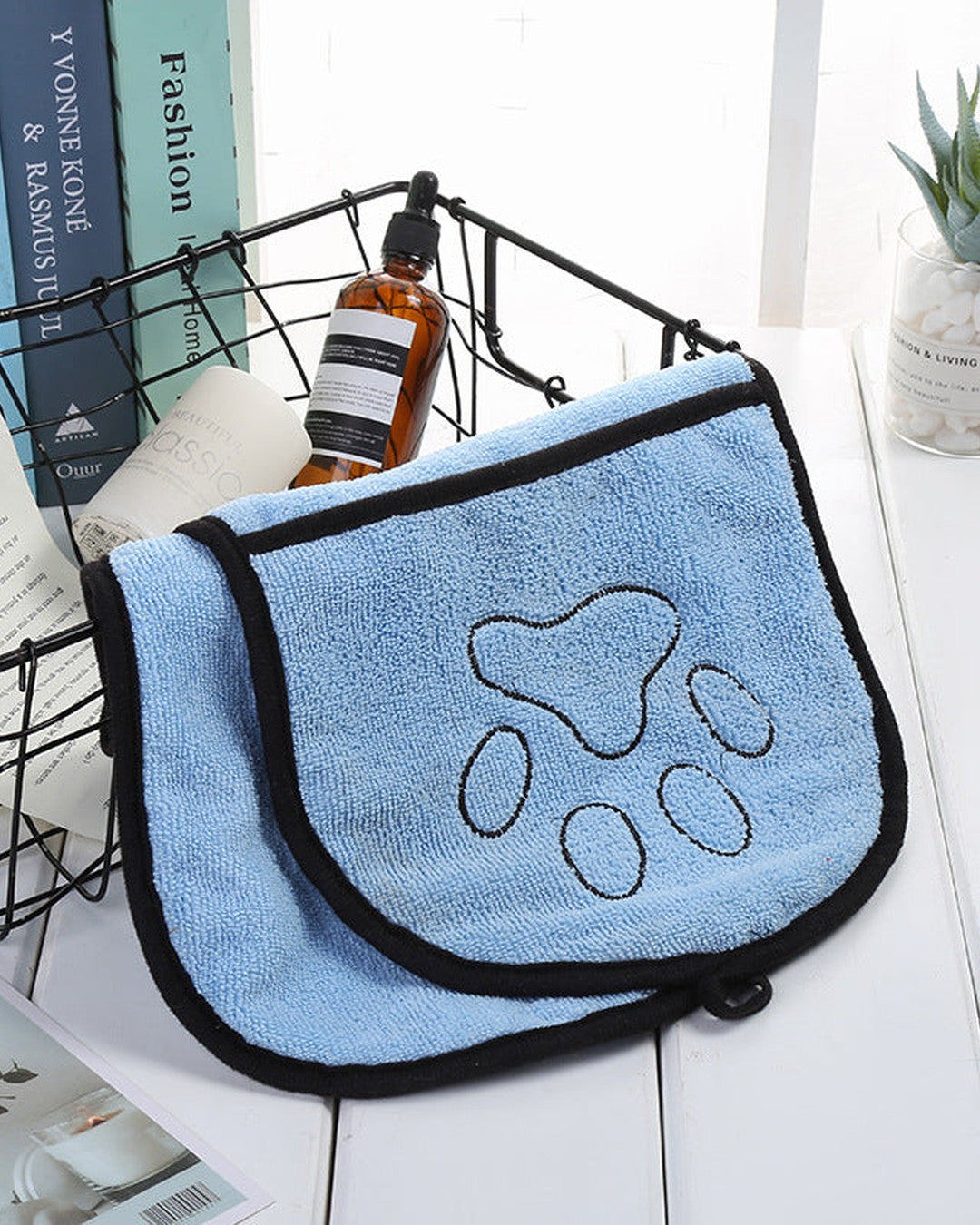 Torkhandduk med handfack – mikrofiber som suger upp vätan