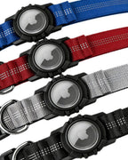 Reflexhalsband med AirTag-fack – vattentätt