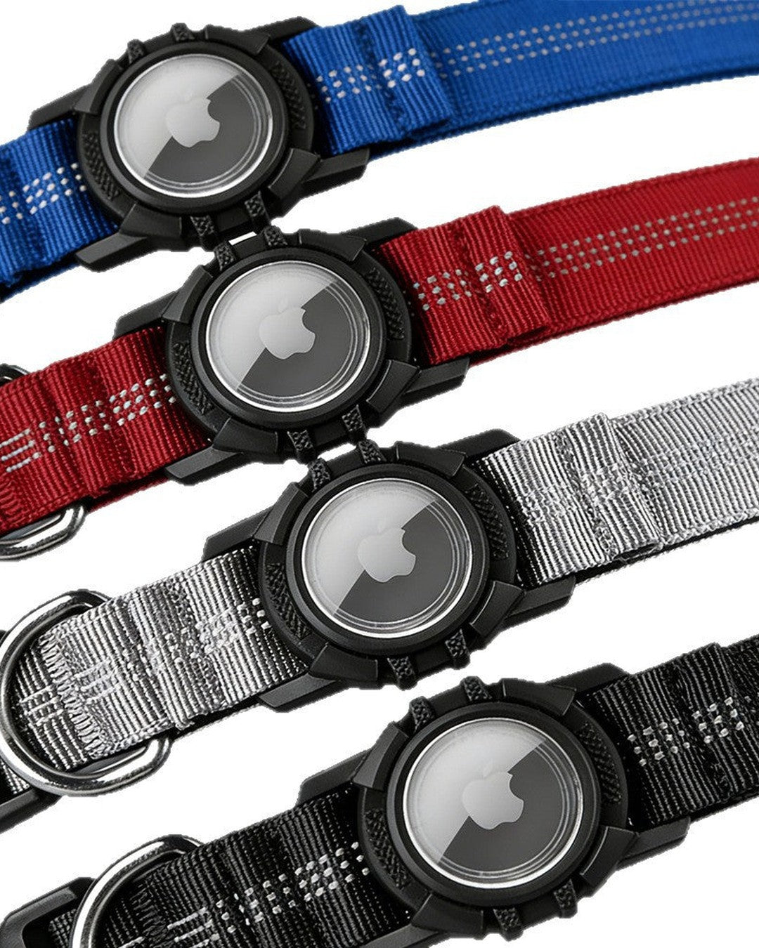 Reflexhalsband med AirTag-fack – vattentätt